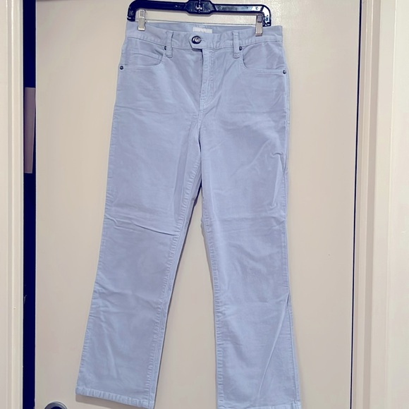 Powder blue corduroy Joie pants - Picture 1 of 5